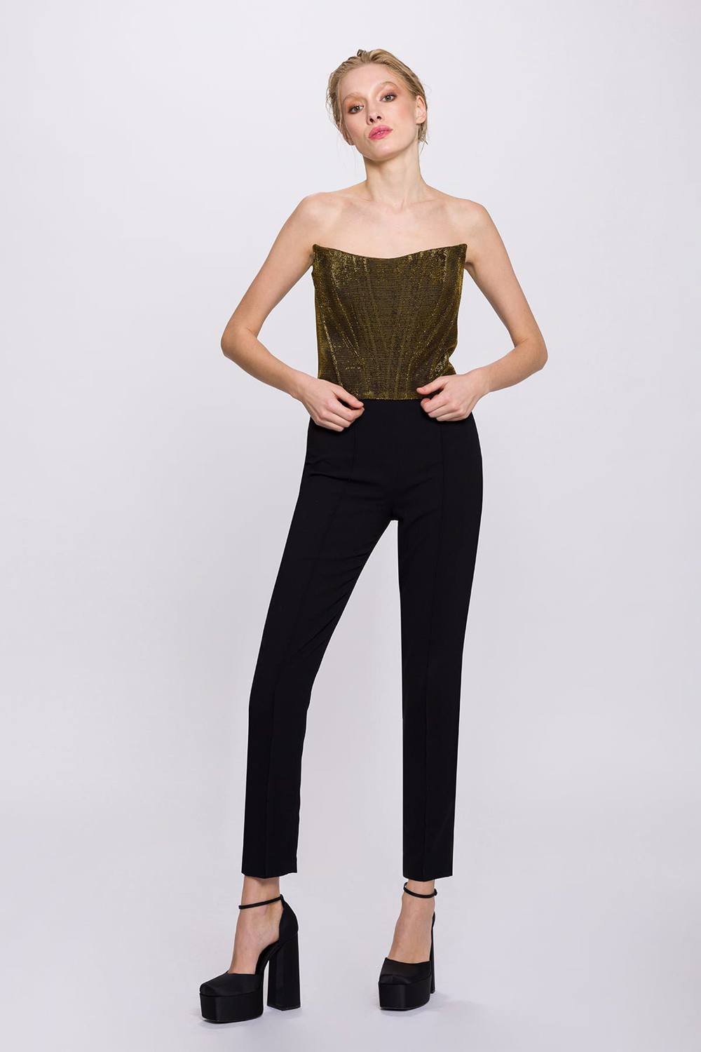 Victoria Gold Bustier