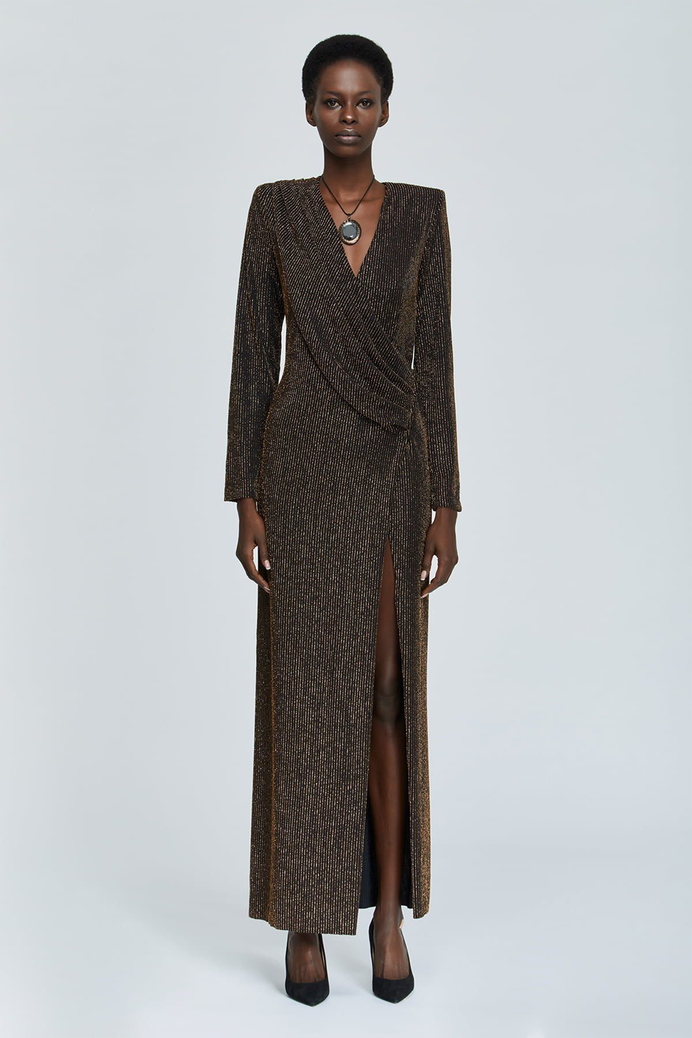 Alona Gold Dress