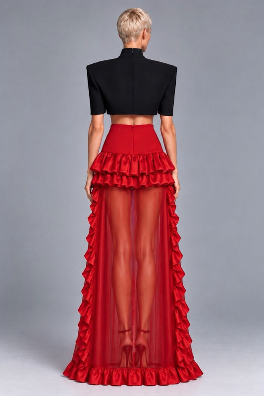 Rosalinda Red Skirt
