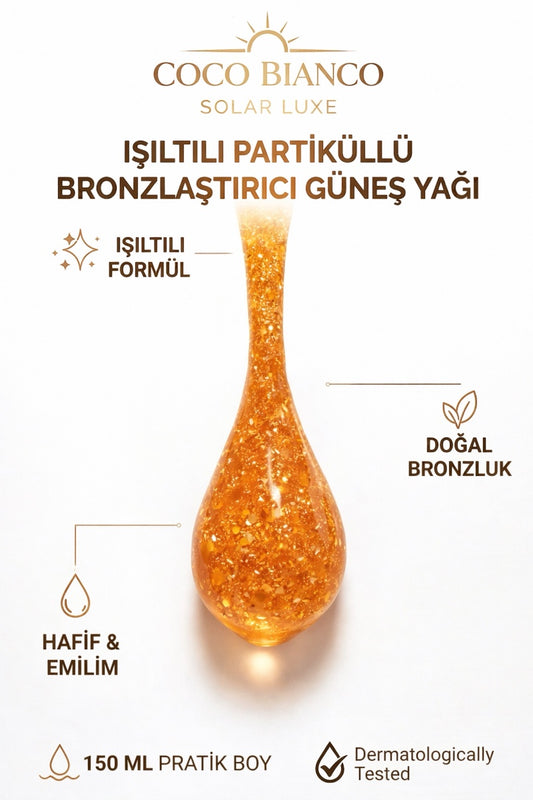 Shimmering Body Oil– Perfect Golden Glow Tan