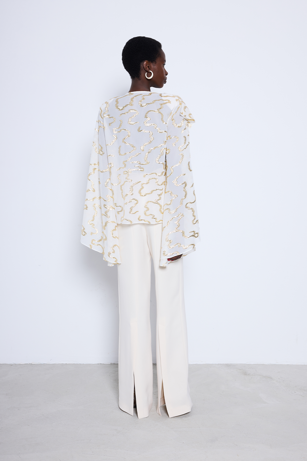 Batman Blouse Gold