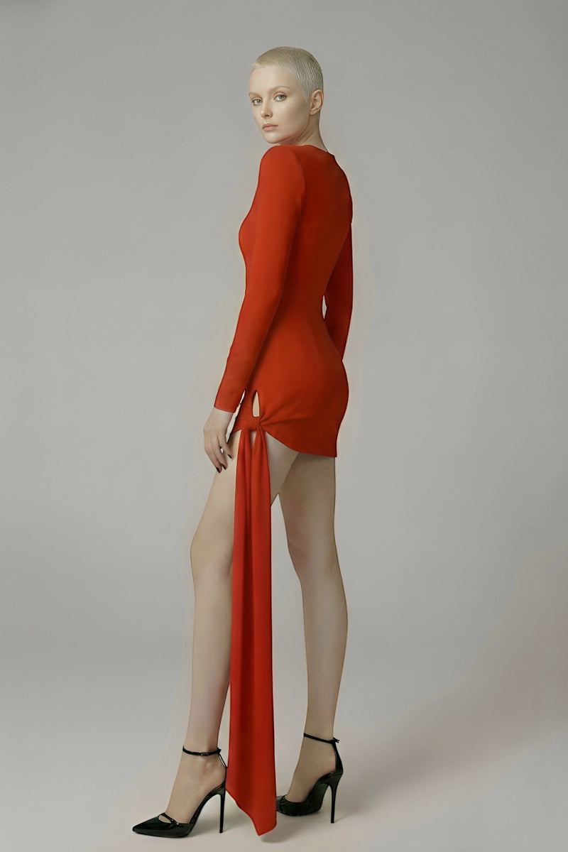 Lady In Red Dress