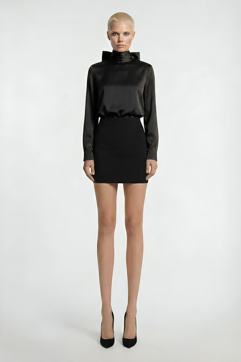 Jacky Black Blouse