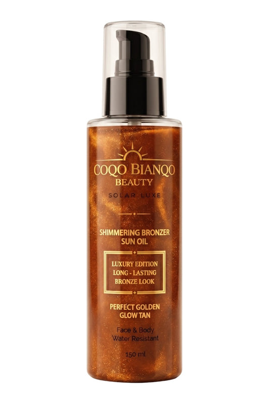 Shimmering Body Oil– Perfect Golden Glow Tan