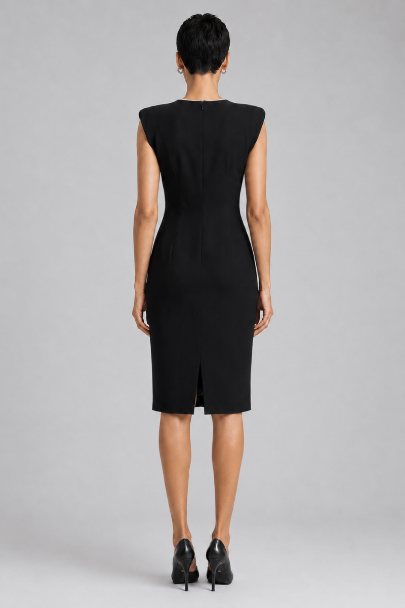 Malafis Black Dress