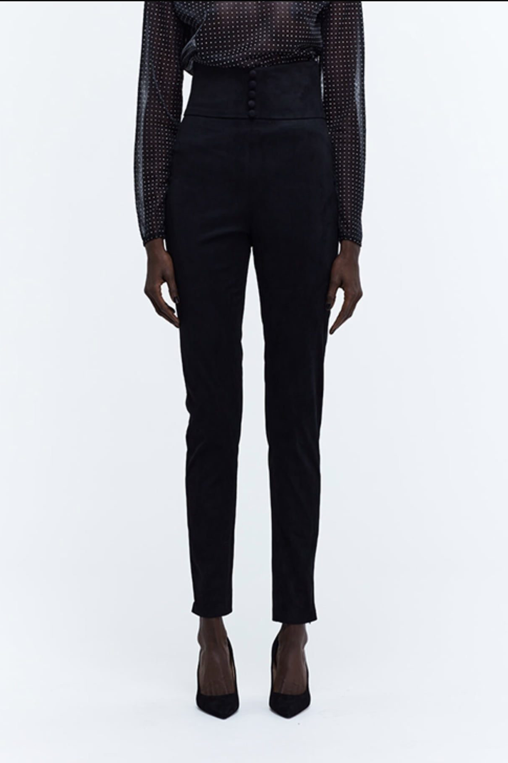Suede  Pants