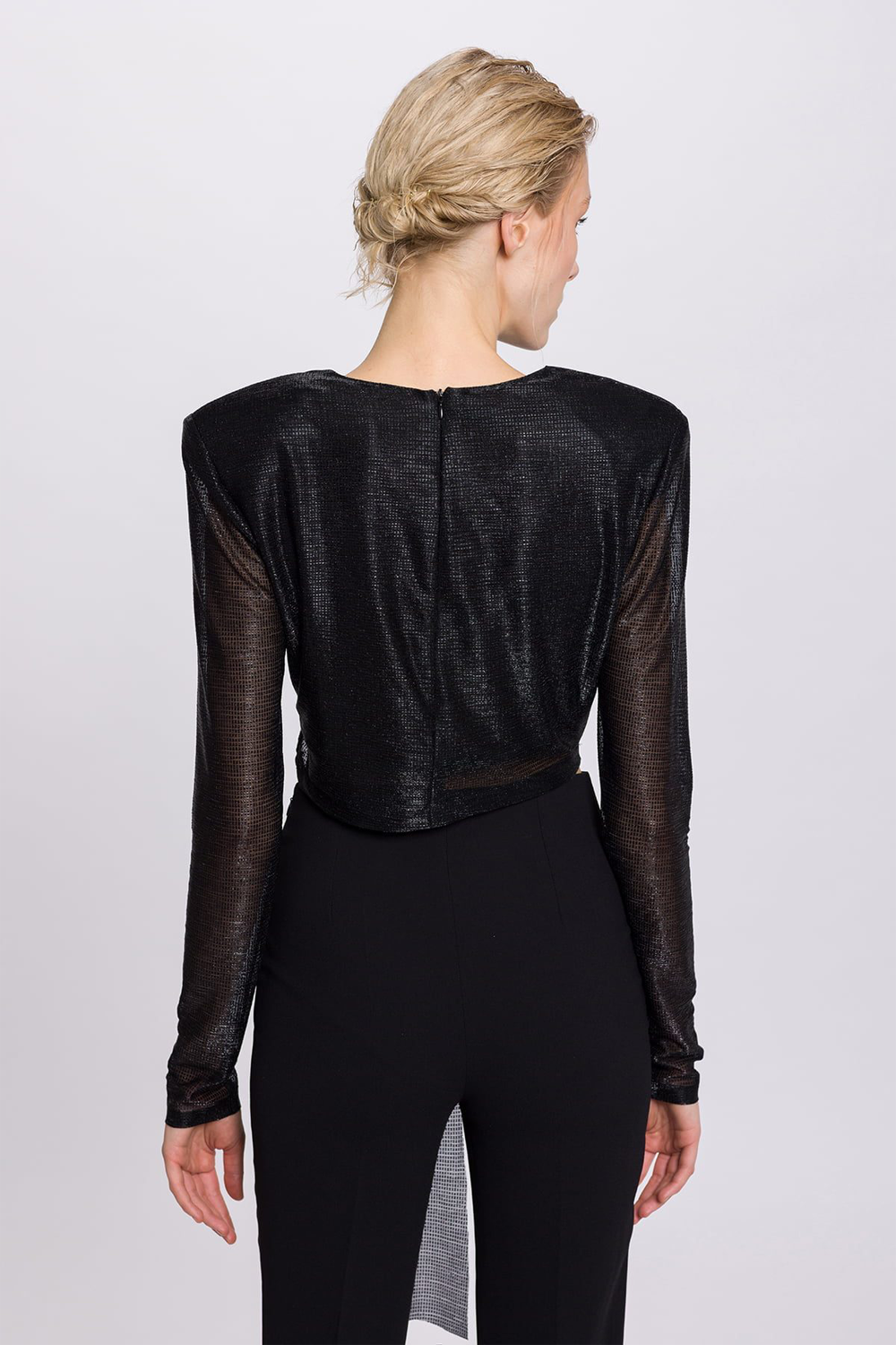 Gloria Black Blouse