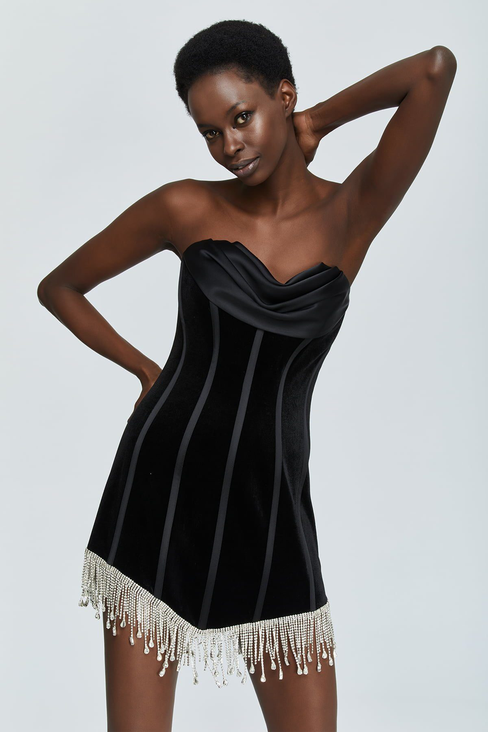 Valentine Dress Black