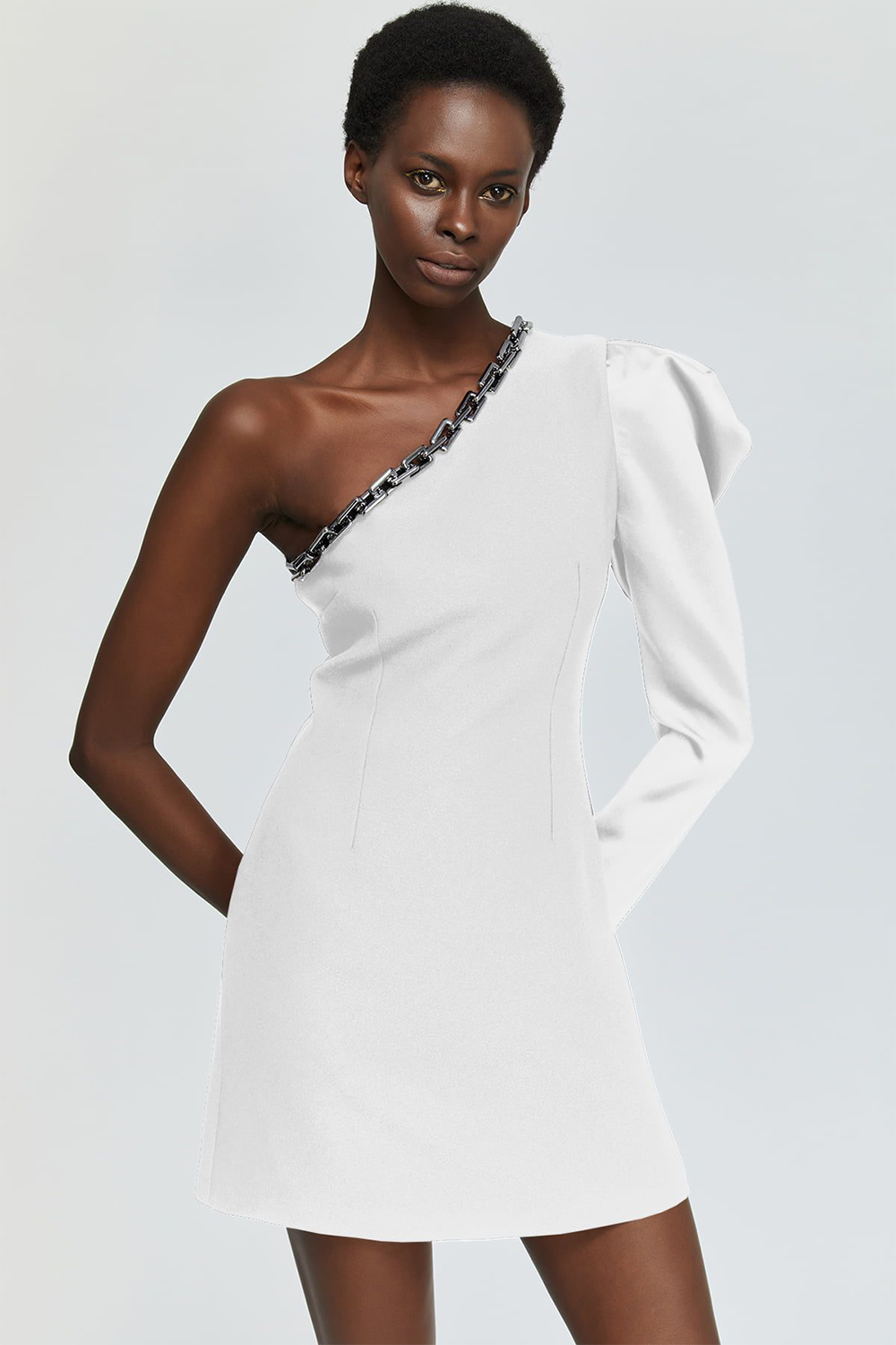 Iris White Dress