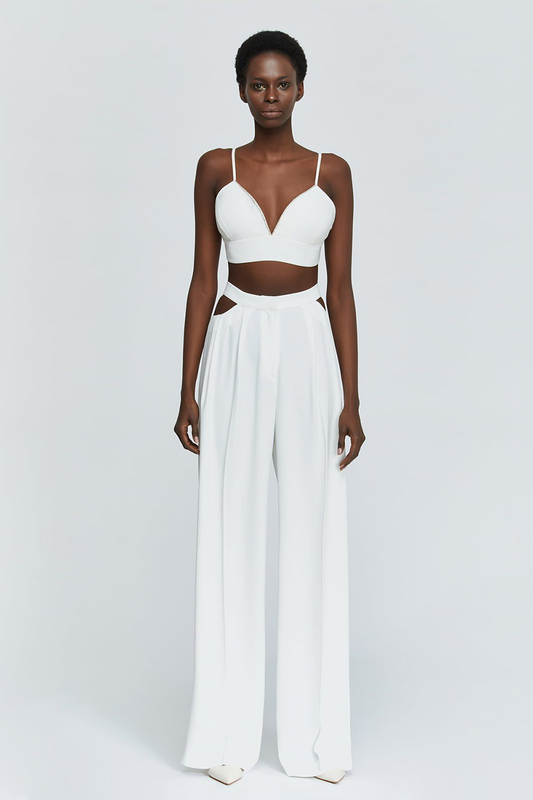 Alpha White Pants