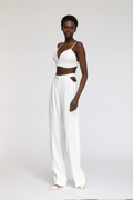 Alpha White Pants