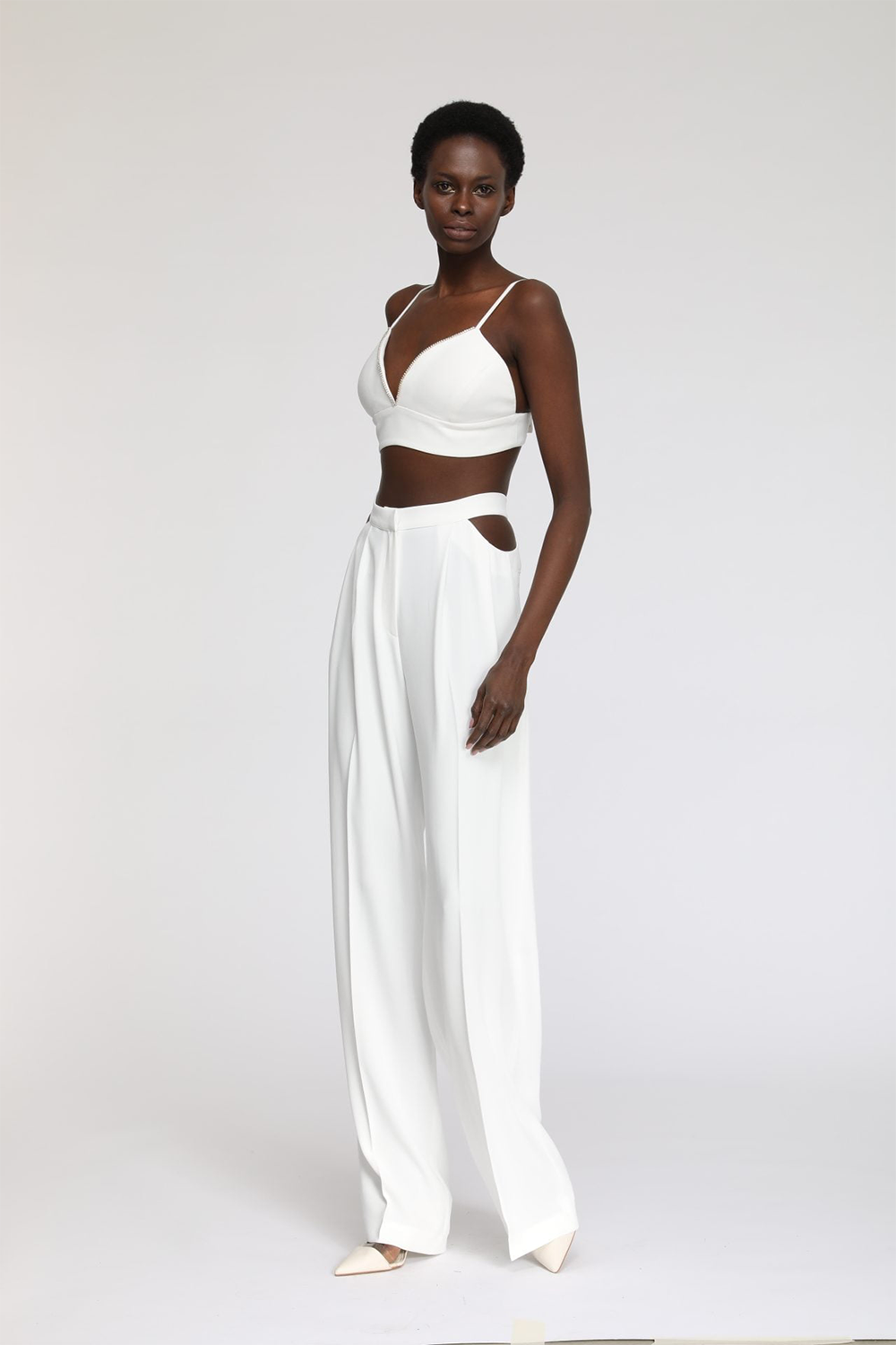 Alpha White Pants