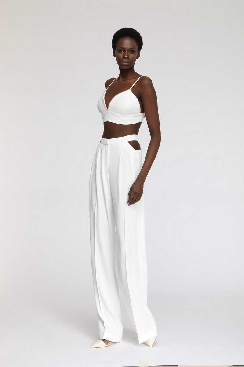 Alpha White Pants