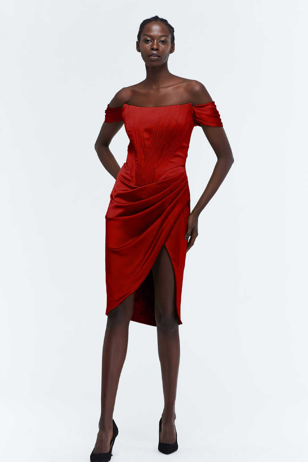 Victoria Rabbit Red Dress Victoria Red Dress – Bianco e Nero