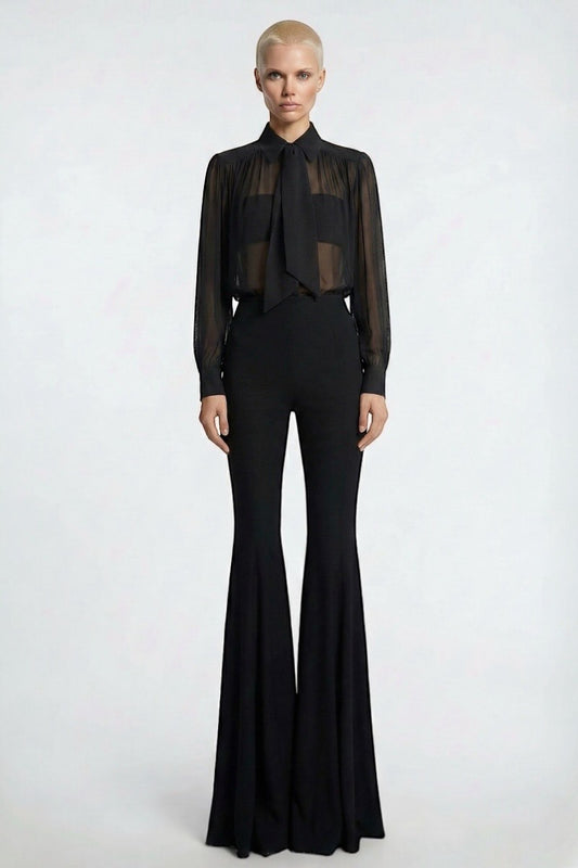 Rosemarry Black Blouse