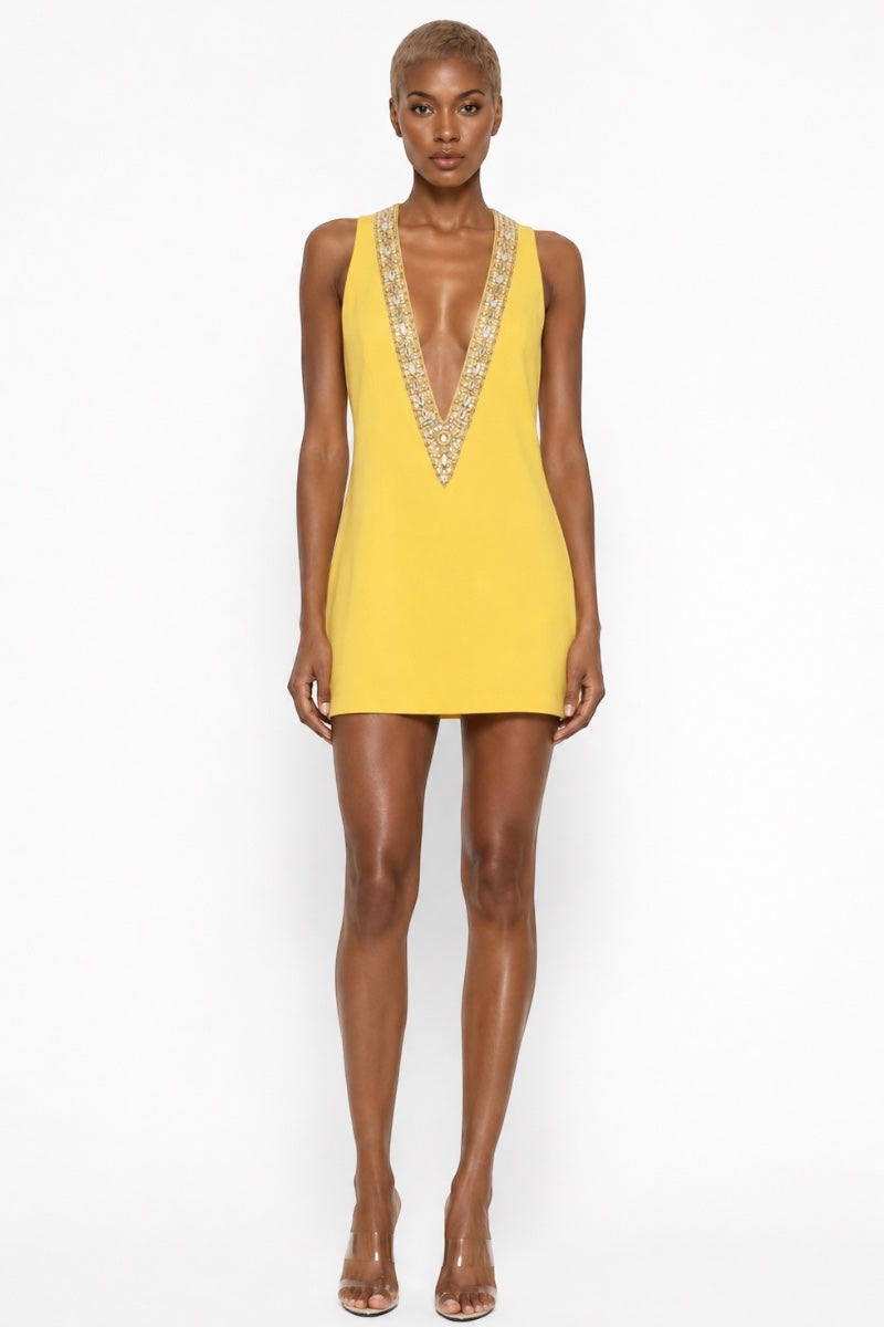 Emma Yellow Dress