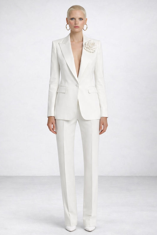 Molecule White Blazer