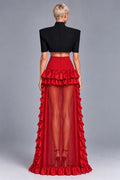 Rosalinda Red Skirt