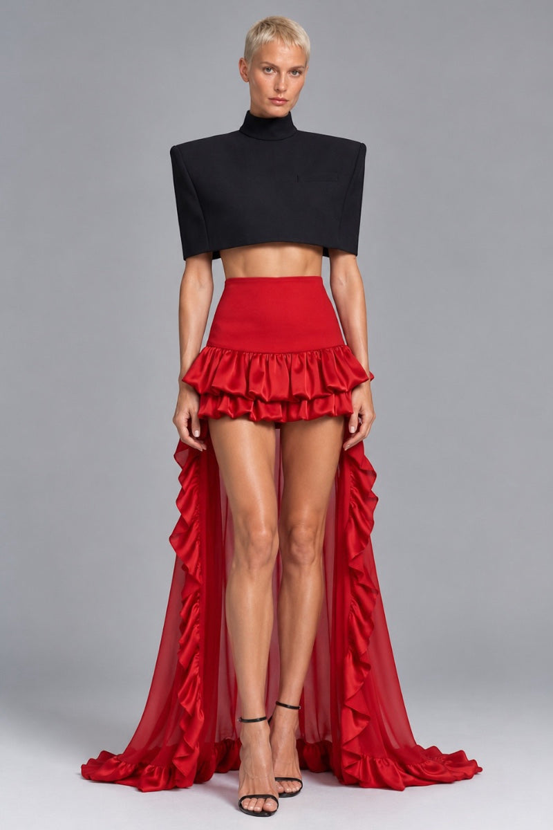 Rosalinda Red Skirt