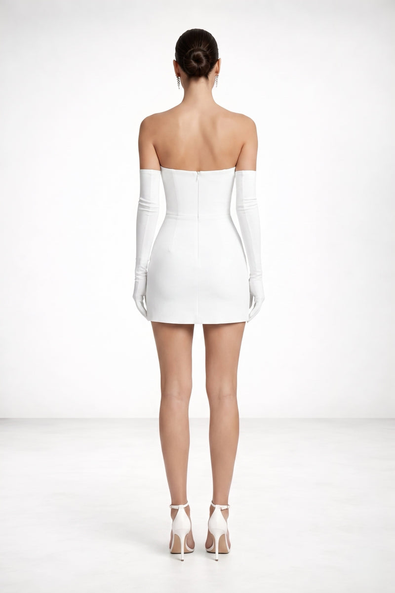 Cappuchino Dress White