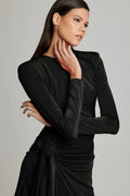Vega Black Dress