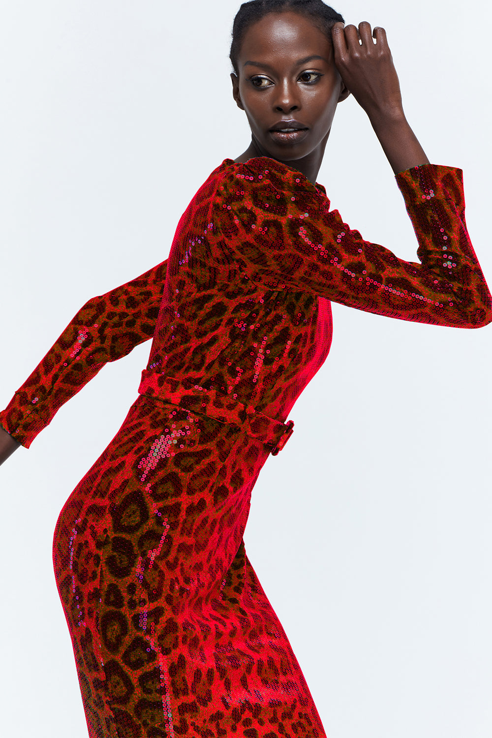 Leo Dress Red