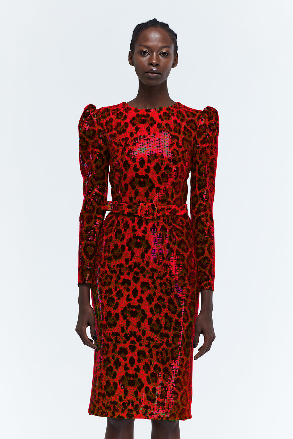 Leo Dress Red