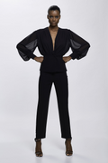 Tuana Black Blouse