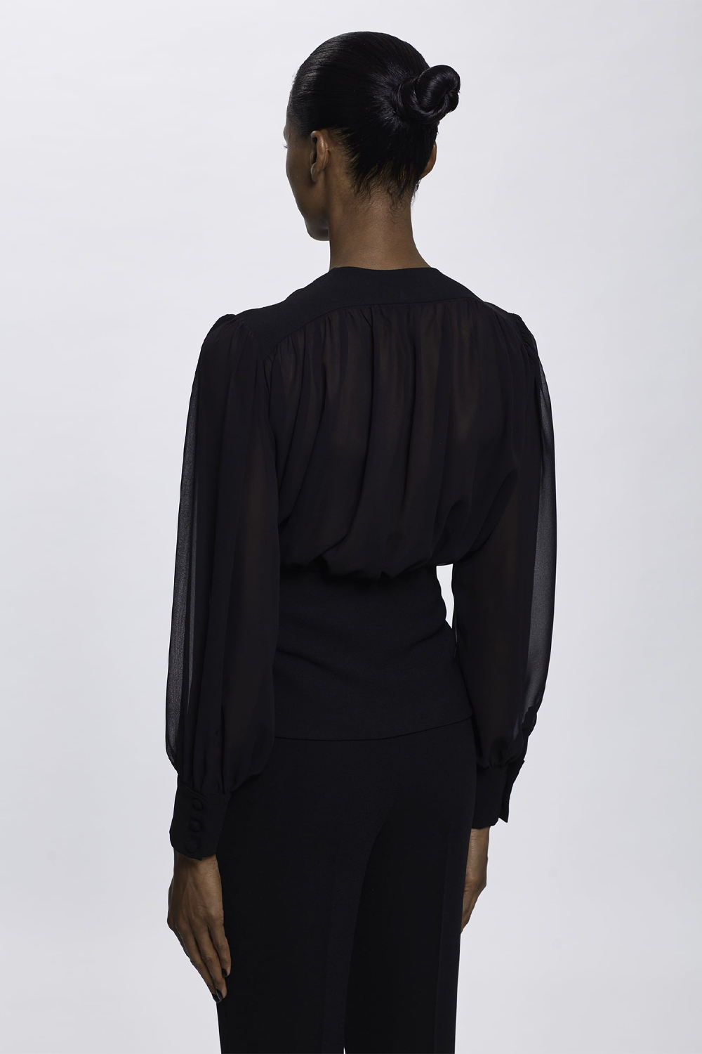 Tuana Black Blouse