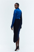 Alexy Blue Black Dress