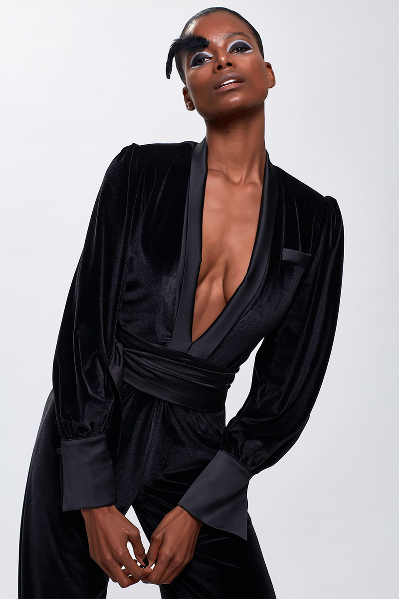 Viva Velvet Jumpsuit