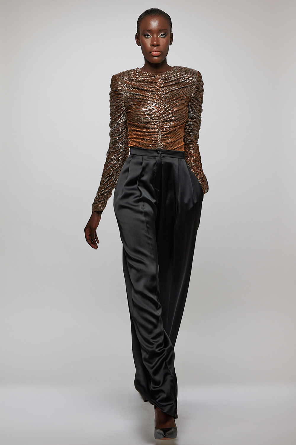 Presilla Gold Bodysuit