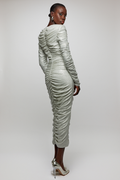 Presilla White Long Dress