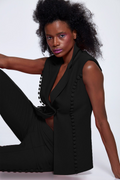 Paris Vest Black
