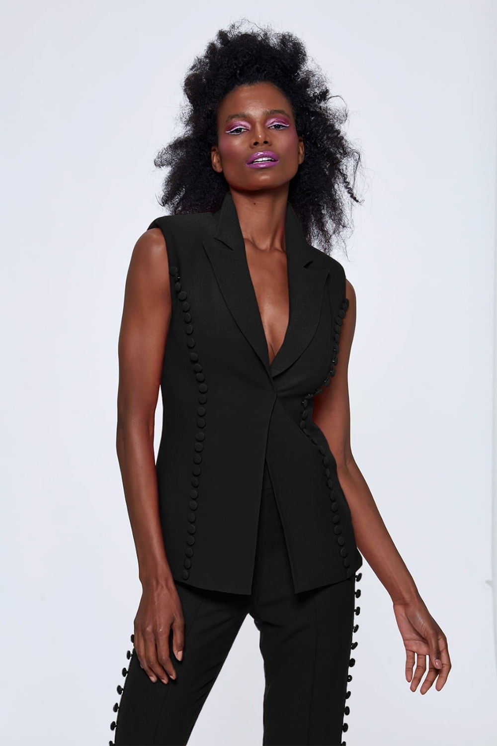 Paris Vest Black