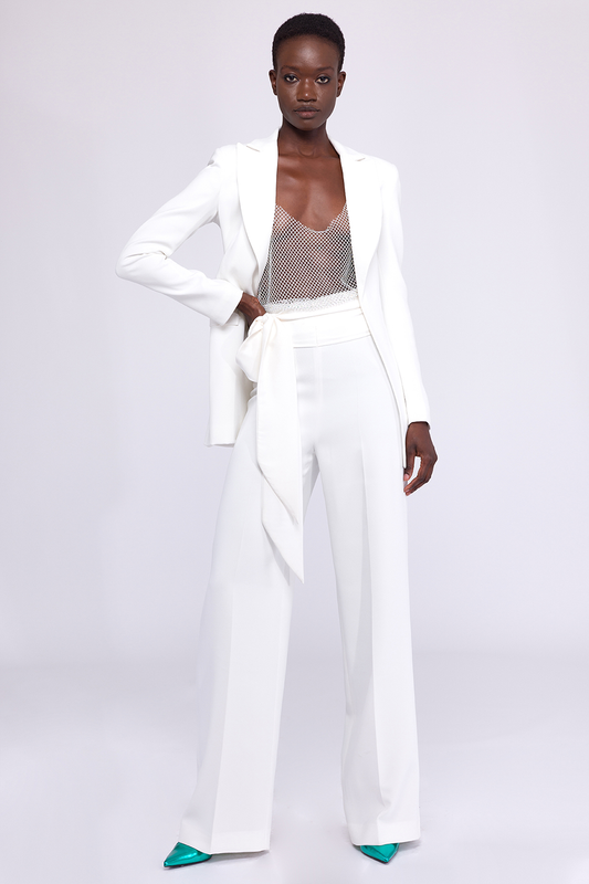 Pino White Blazer