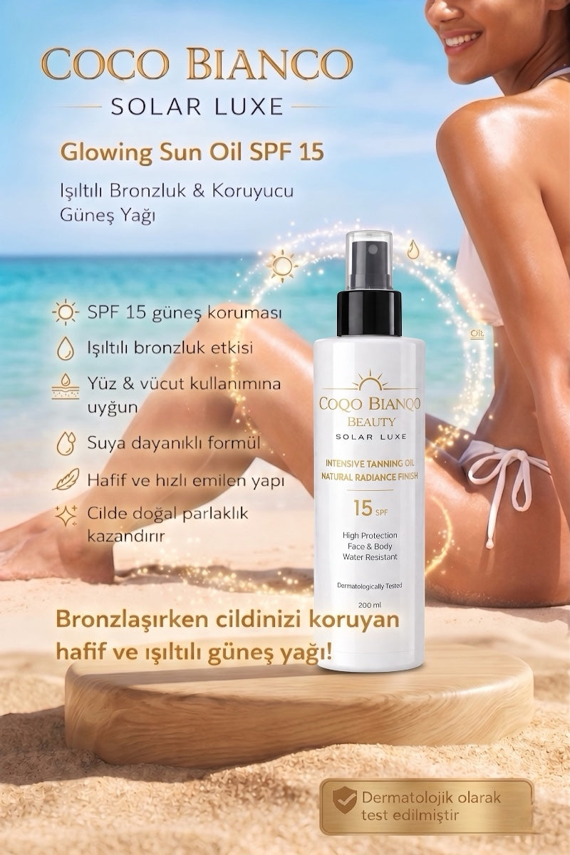 Glowing Sun Oil SPF 15