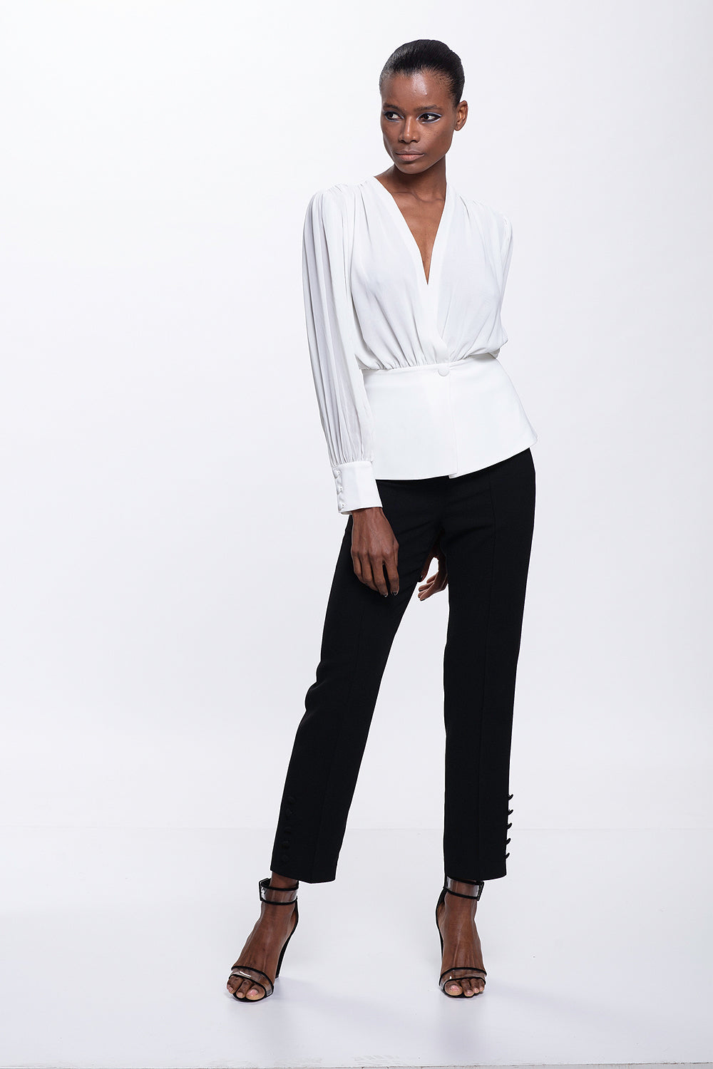 Tuana White Blouse