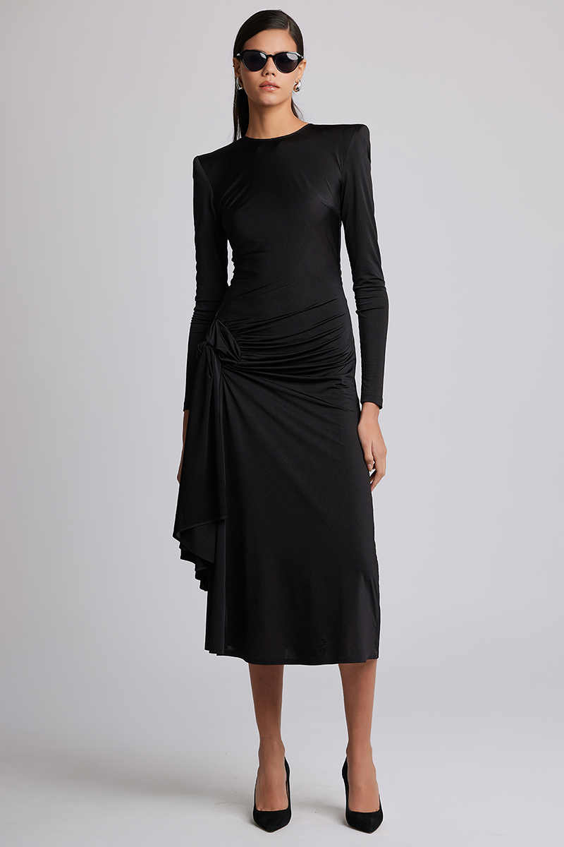 Vega Black Dress