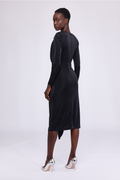 Aisha Black Dress