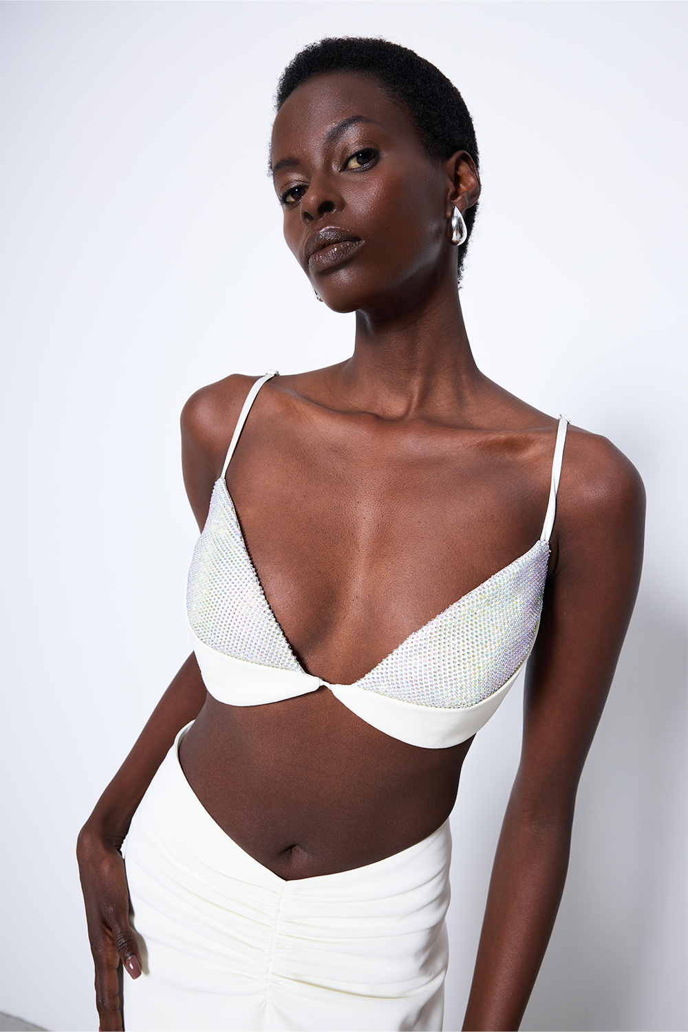 Sue Bra White