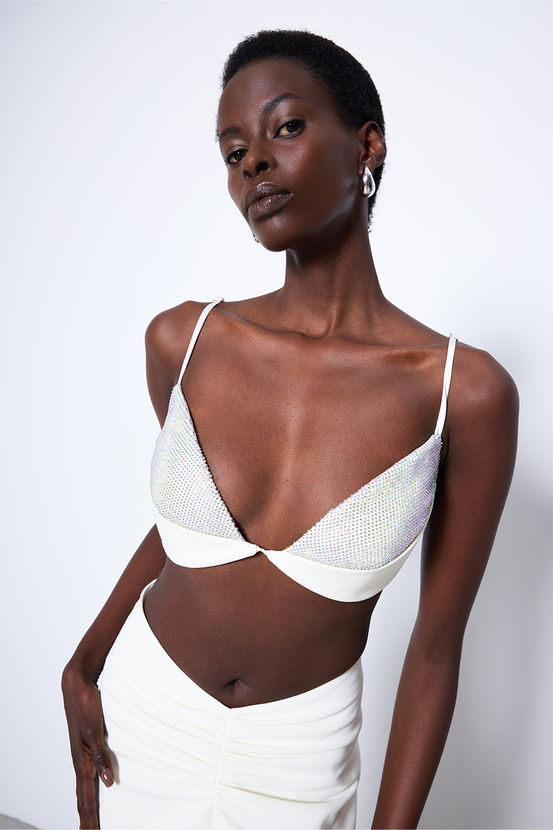 Sue Bra White