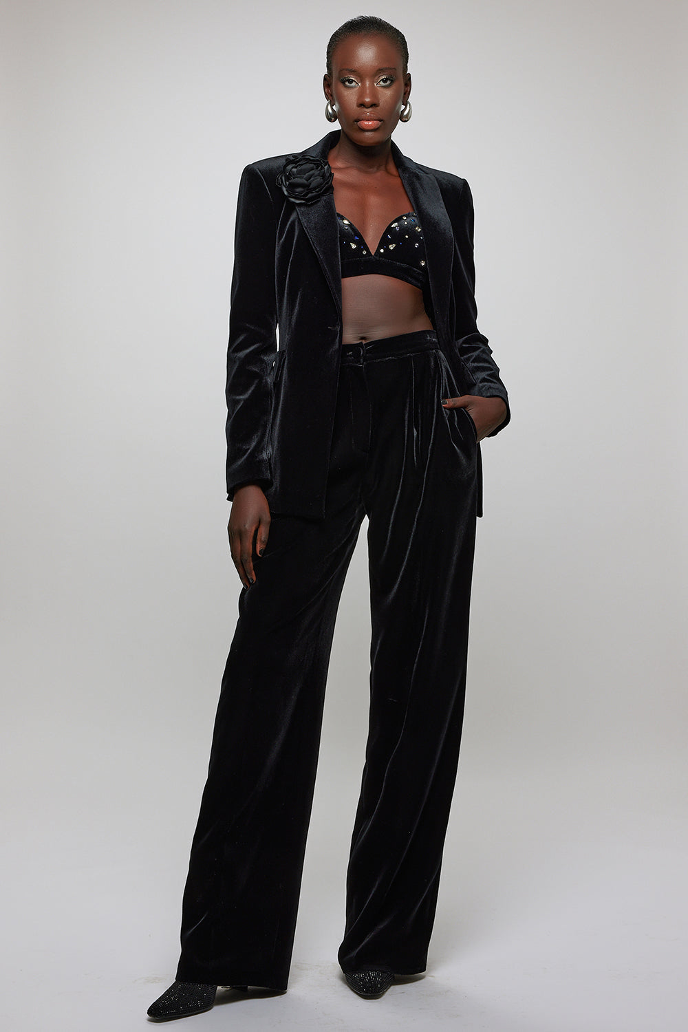 Alpha Velvet Pants