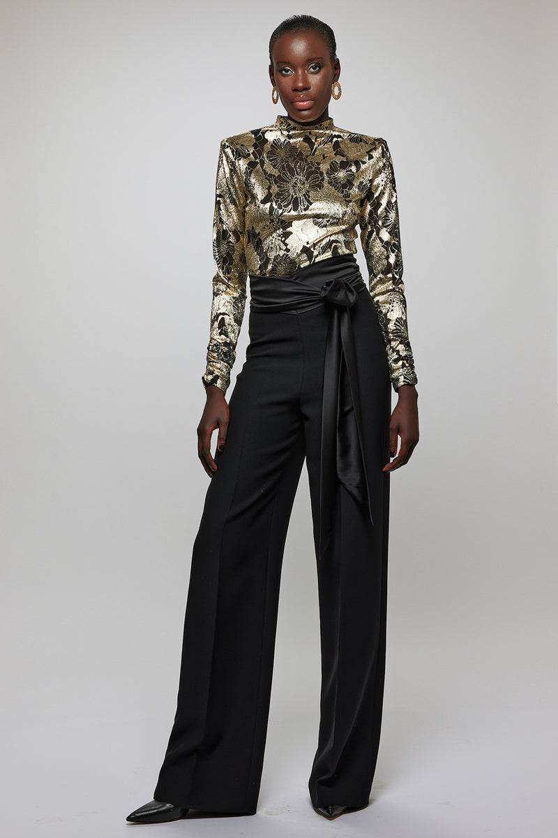 Flower Gold Bodysuit