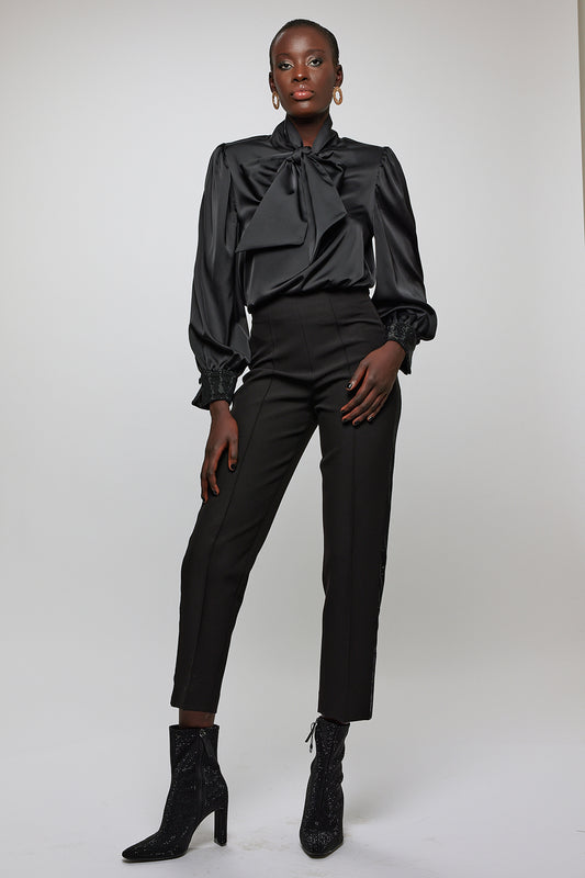 Lucia Black Blouse