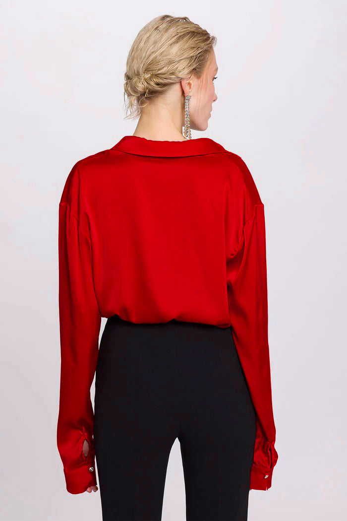 Beverly Red Blouse