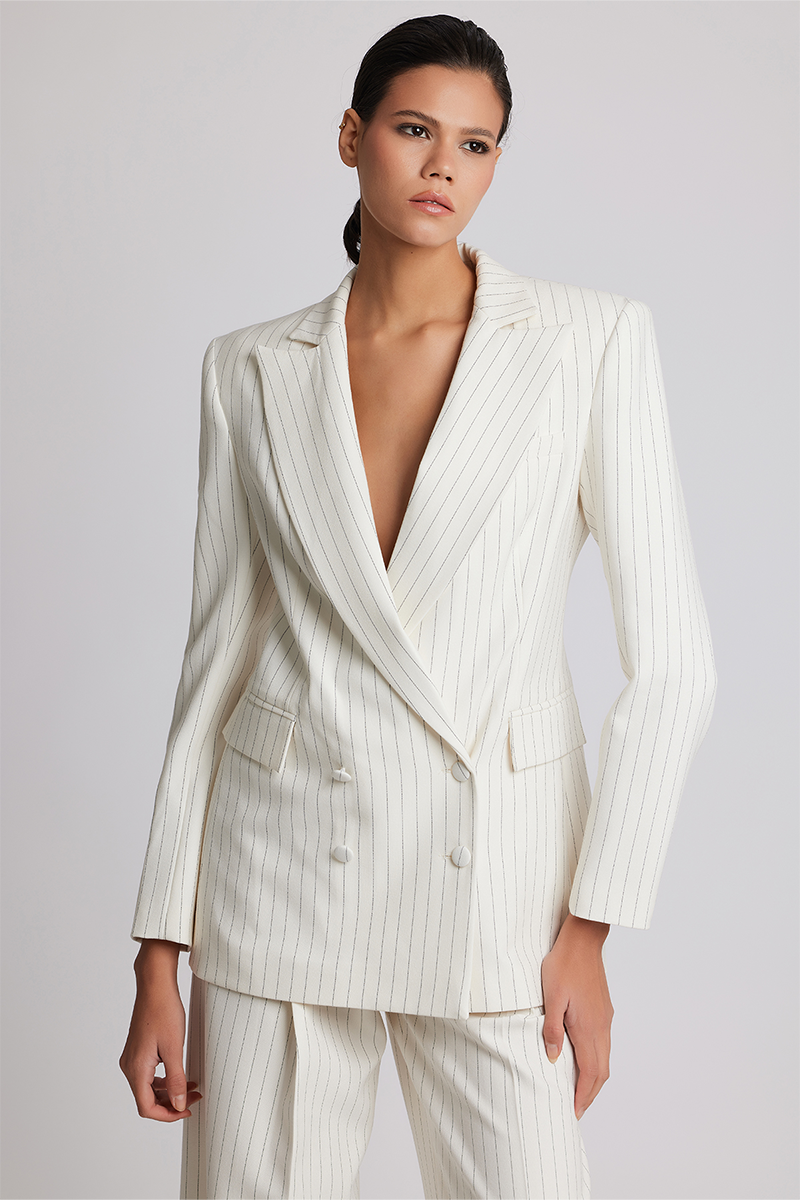 White Gangaster Blazer