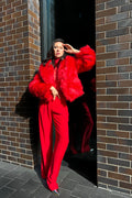 Monica Red Coat