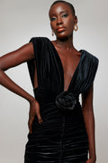 Laila Velvet Dress