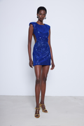 Loya Dress Blue